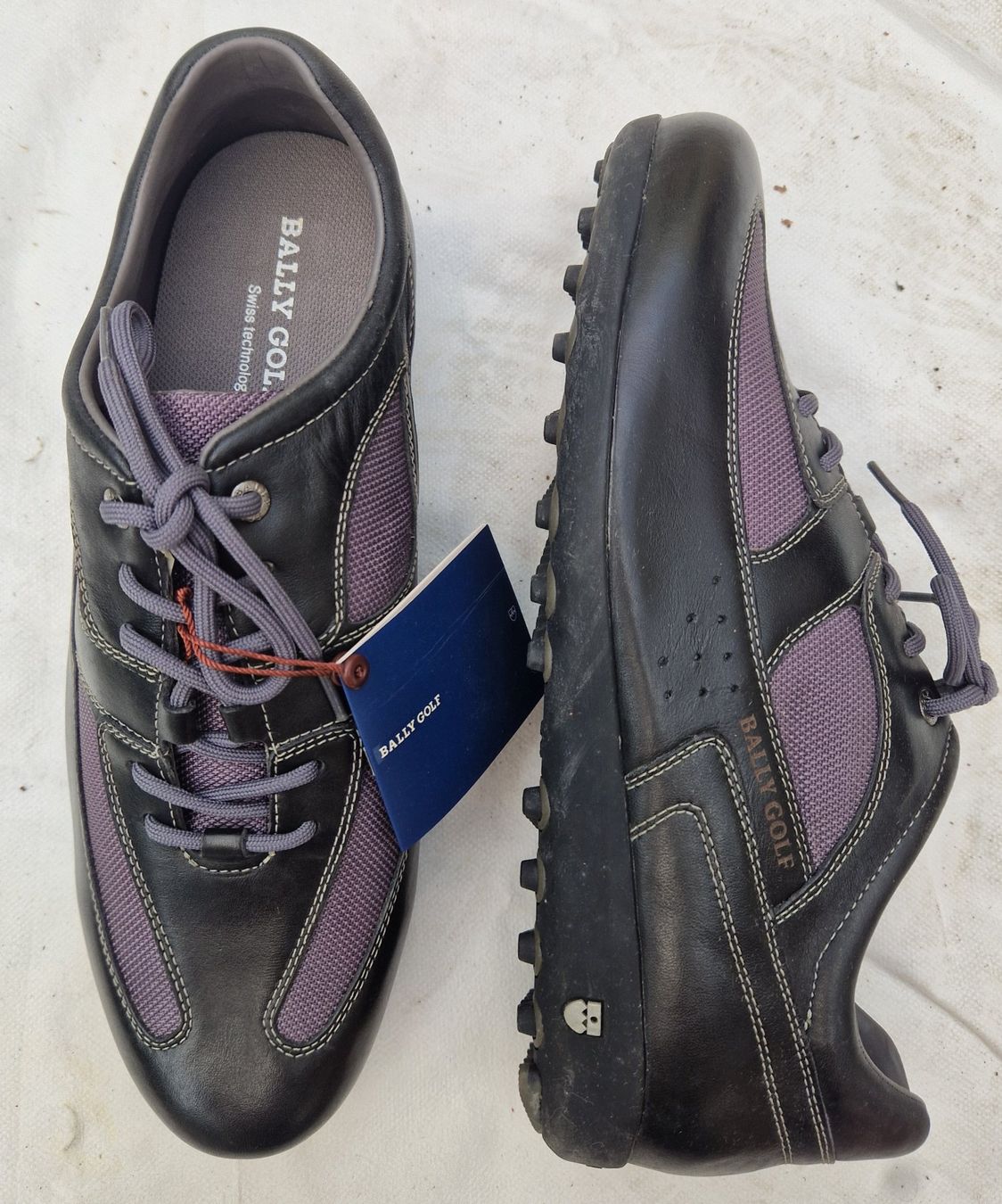 Bally Scarpe da uomo: BALLY GOLF SCHÜRSCHUHE NEU GR.46 SCHWARZ – Nuovo e nell'imballaggio originale da Bottighofen venduto da menschenfamilie 1