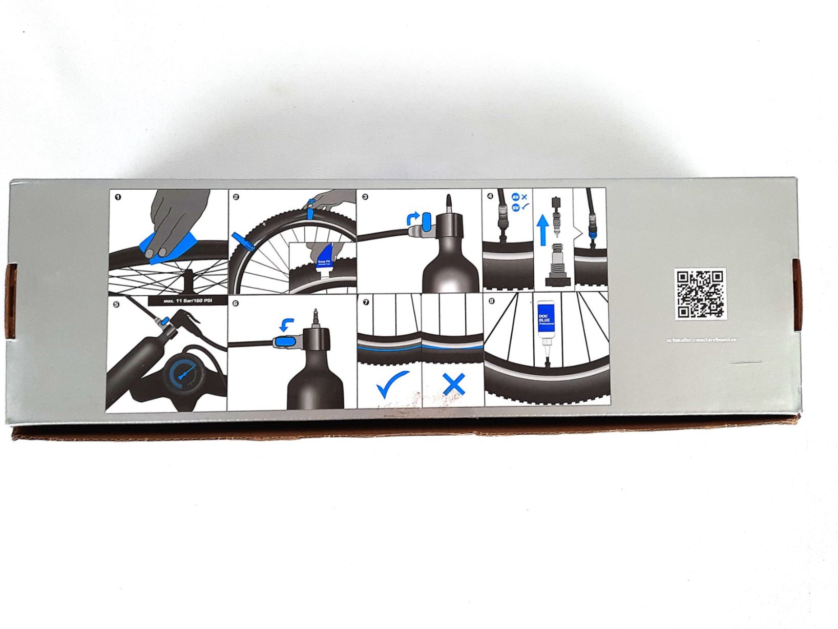 Schwalbe Pompe: SCHWALBE-Tire-Booster-Tubeless – Nuovo (secondo la descrizione) da Beinwil am See venduto da Restwert_Beinwil 6