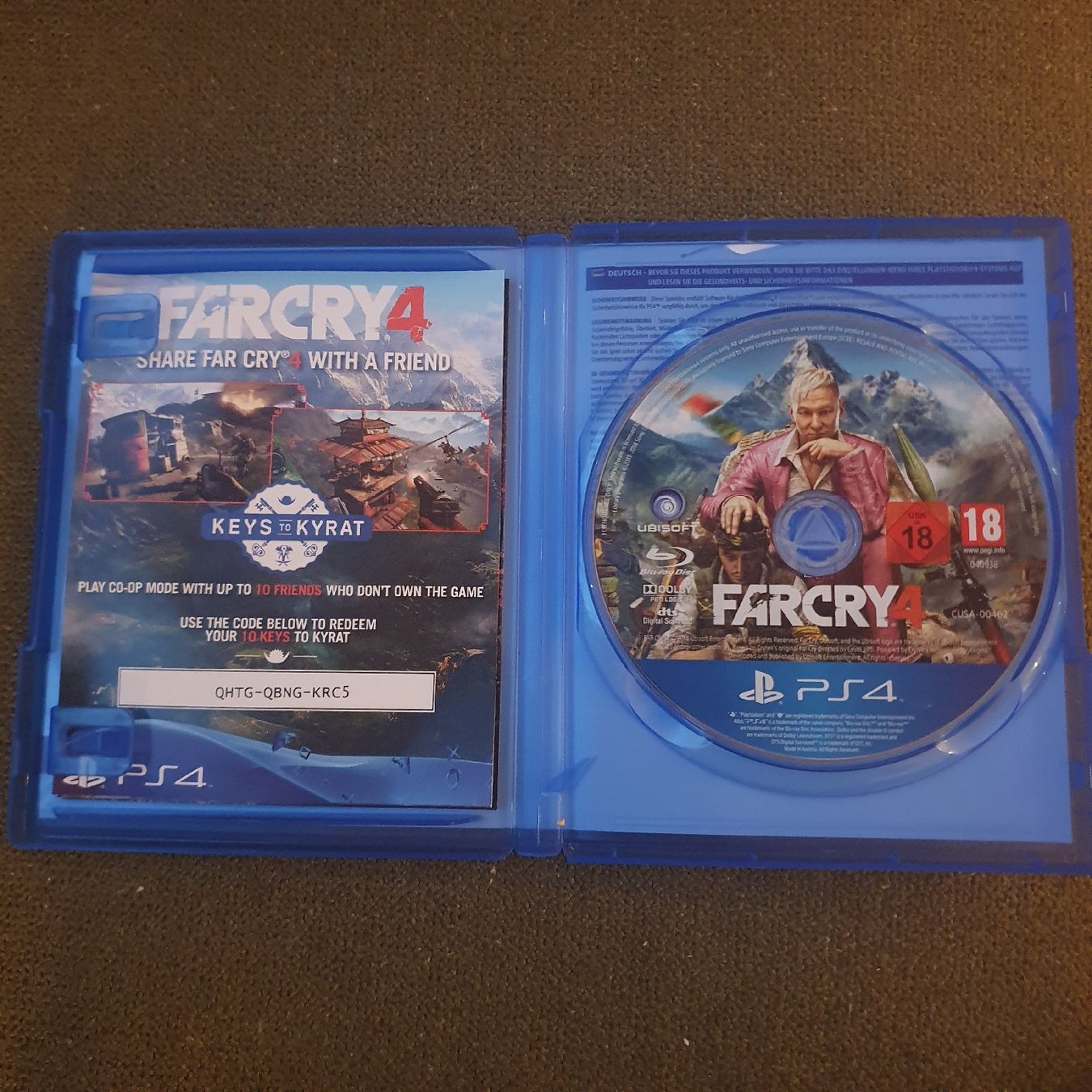 Sony Giochi: FAR CRY 4 / PS4 – Usato da Bern venduto da turbofairfield 1