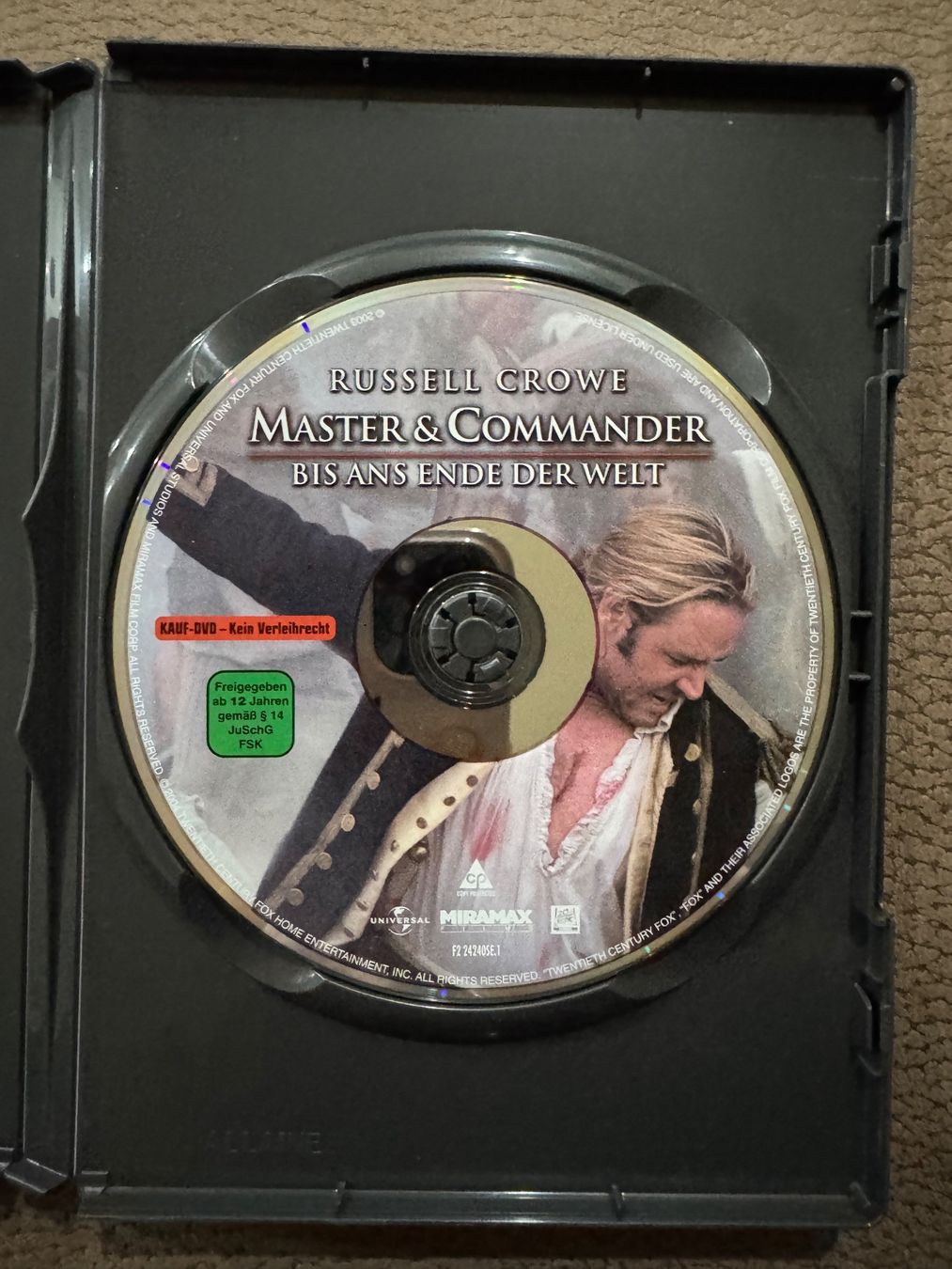 Tutti i DVDs: Master and Commander – Bis ans Ende der Welt – Usato da Dietikon venduto da MuNathy 2