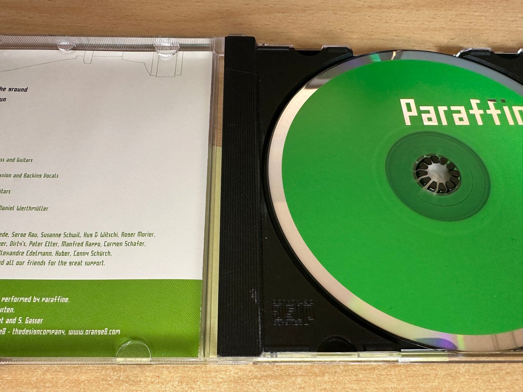 CD: H8 Paraffine – Paraffine – Usato da Rikon im Tösstal venduto da Alpenmutz 2