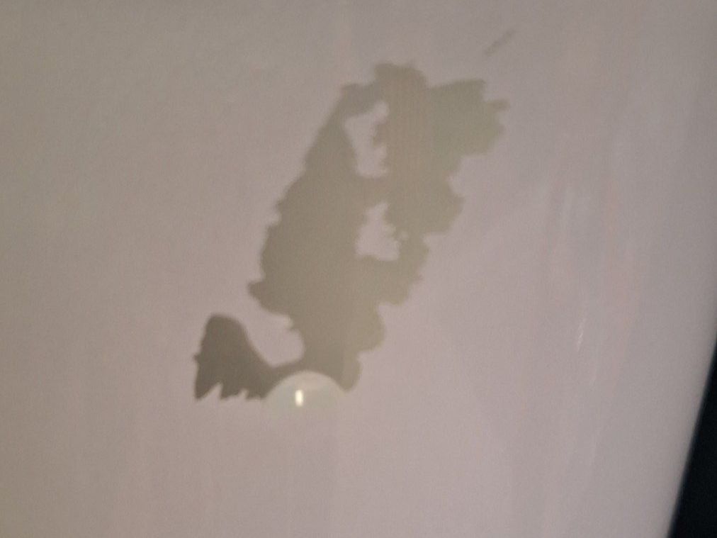 Ikea Lampade: IKEA Lykta Lampe Glas weiss , Farbabplatzer – Usato da Arlesheim venduto da shopradl 7