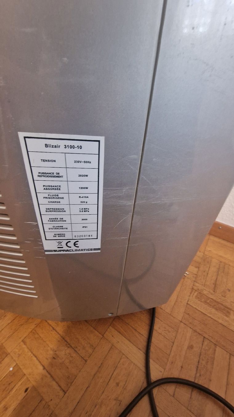 Klimageräte: climatiseur "SUPRA BLIZAIR 3100" – Gebraucht aus Genève von  4