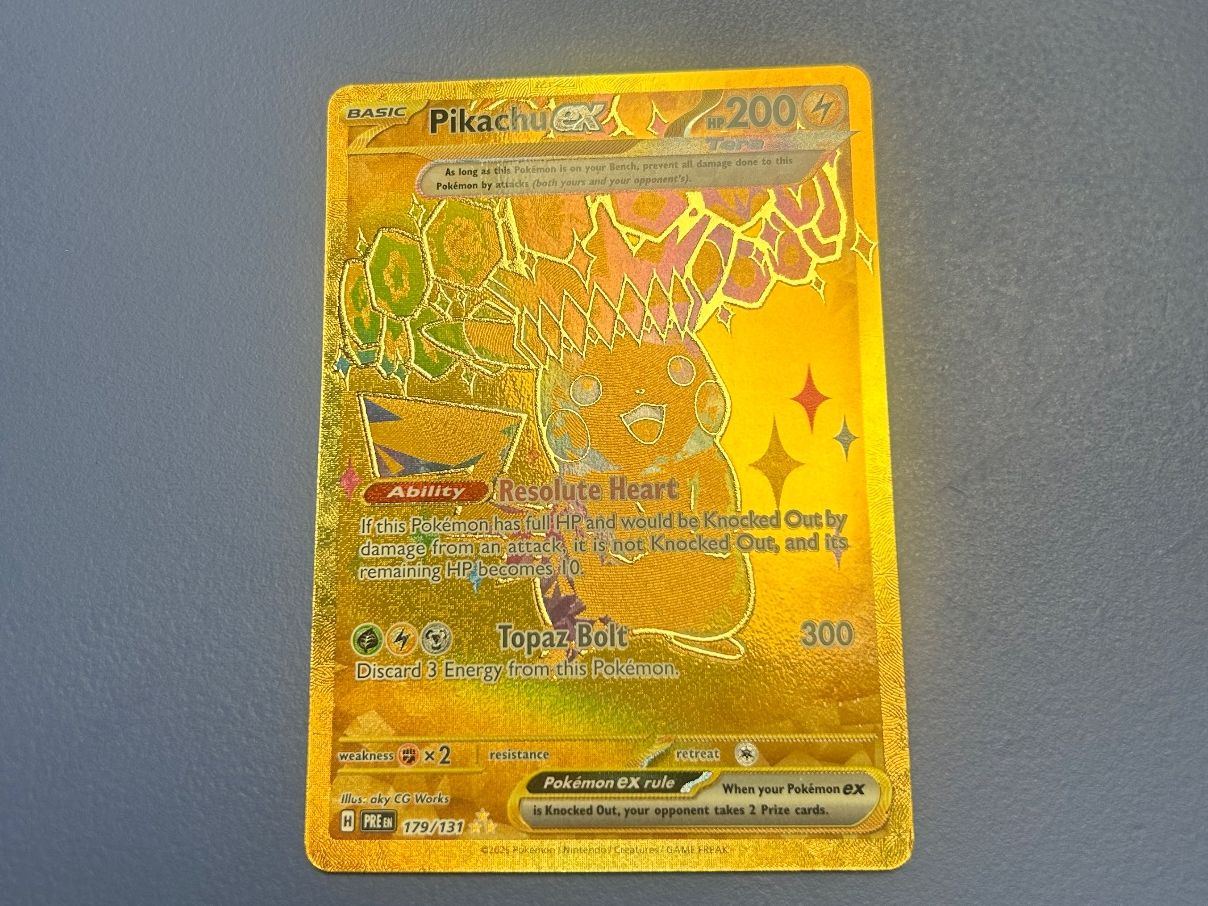 Pokémon Carte collezionabili: Pikachu Ex 179/131 PRE ab 1.- – Usato da Schlieren venduto da happymerchant64 1