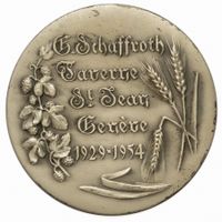 Spiegel - Miroir - Medaille - Schafroth Taverne - Genève