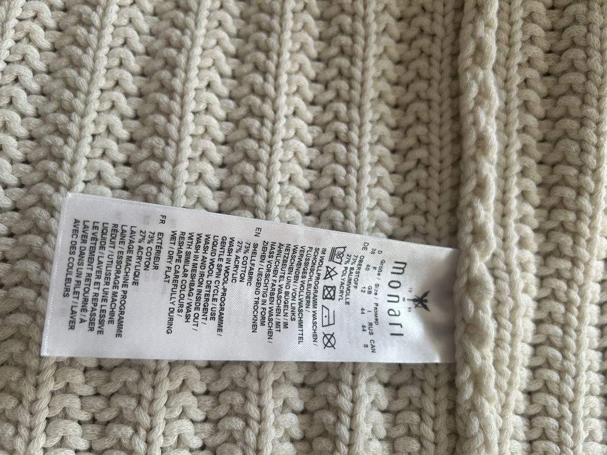 Monari Giacche: Schöne neue Strickjacke von Monari – Nuovo (secondo la descrizione) da Schlatt ZH venduto da ani_nk8s 3