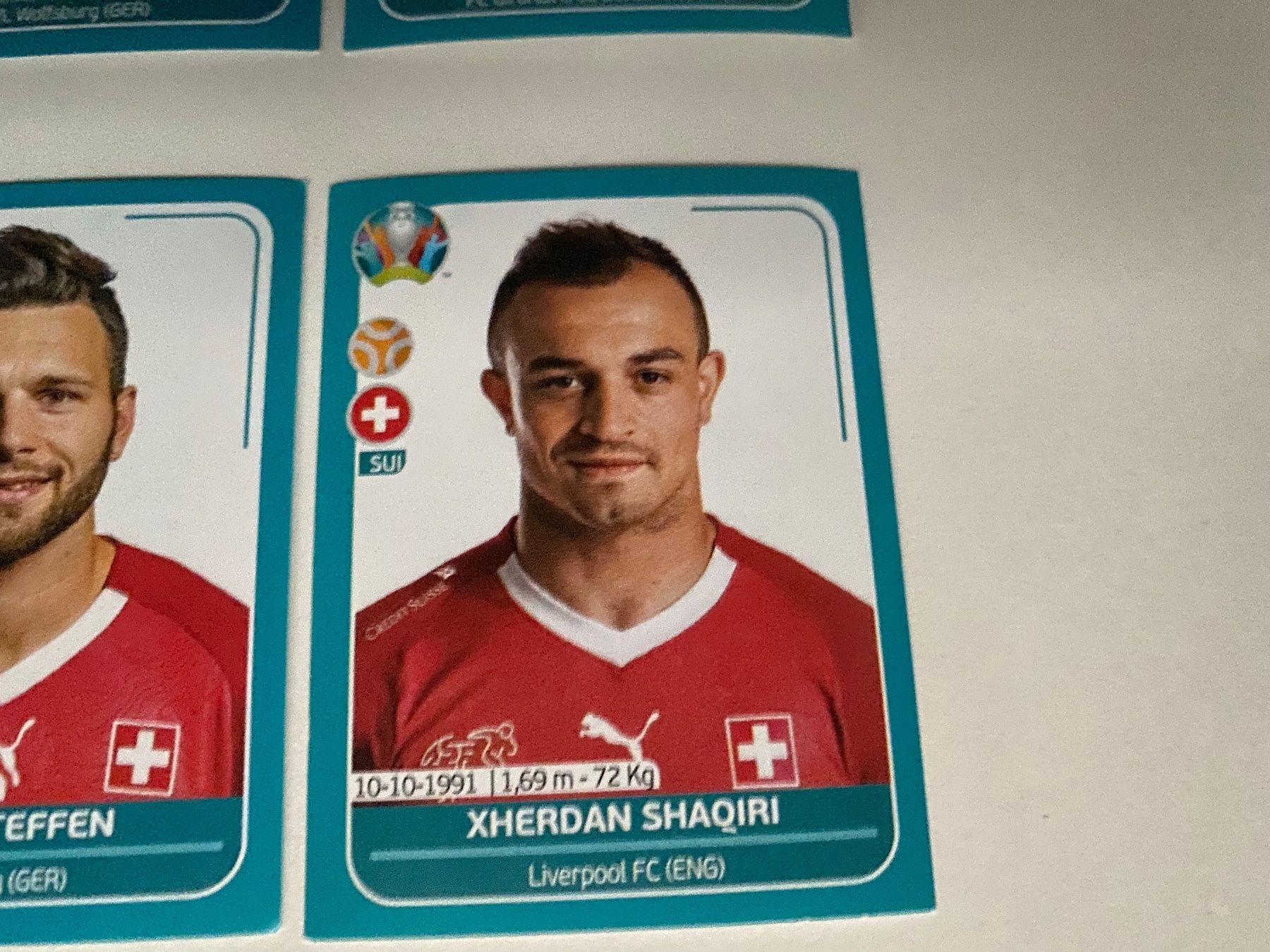 Panini Sammelbilder & Trading cards: Panini EM 2020 Preview Komplette Mannschaft Schweiz – Gebraucht aus Hergiswil LU von FcMalkov 3