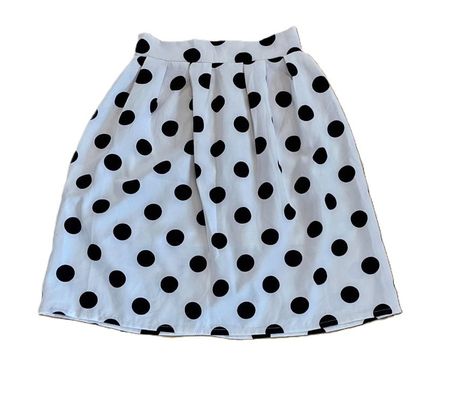 Rock, schwarz gepunktet Gr. 36 Polka Dots Rockabilly