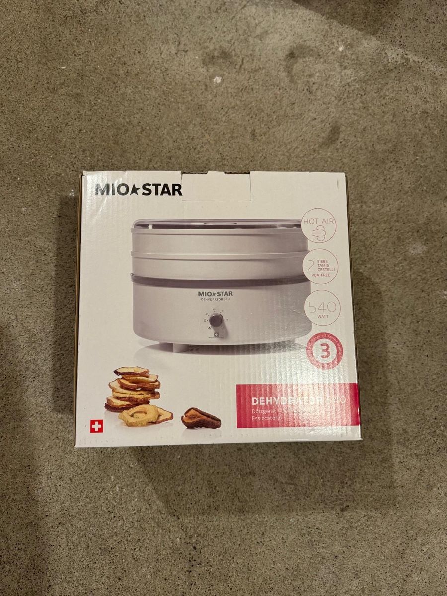 Mio Star Elettrodomestici da cucina: Neu & OVP MioStar Dörrautomat Dehydrator – Nuovo e nell'imballaggio originale da Binningen venduto da Eober