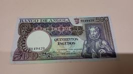 Angola 500 Escudos 10. Juni 1973 Banknote