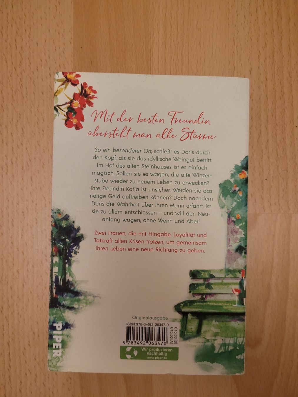 Bücher: Roman "Unser ganz besonderer Moment – Gebraucht aus Perlen von Safari_23 1