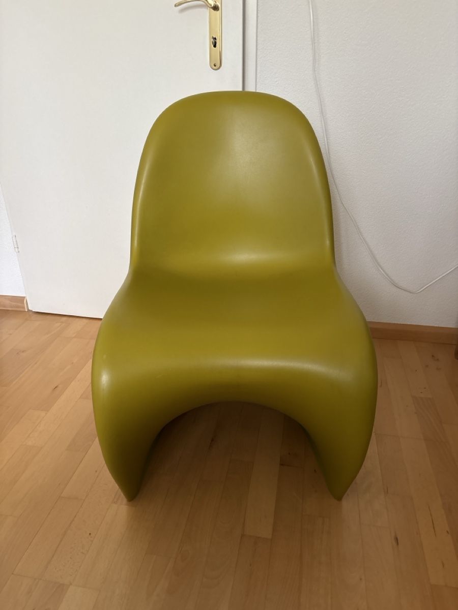Vitra Sedie: Vitra Panton Stuhl grün Kunststoff – Usato da Frenkendorf venduto da ste_b2tc 1