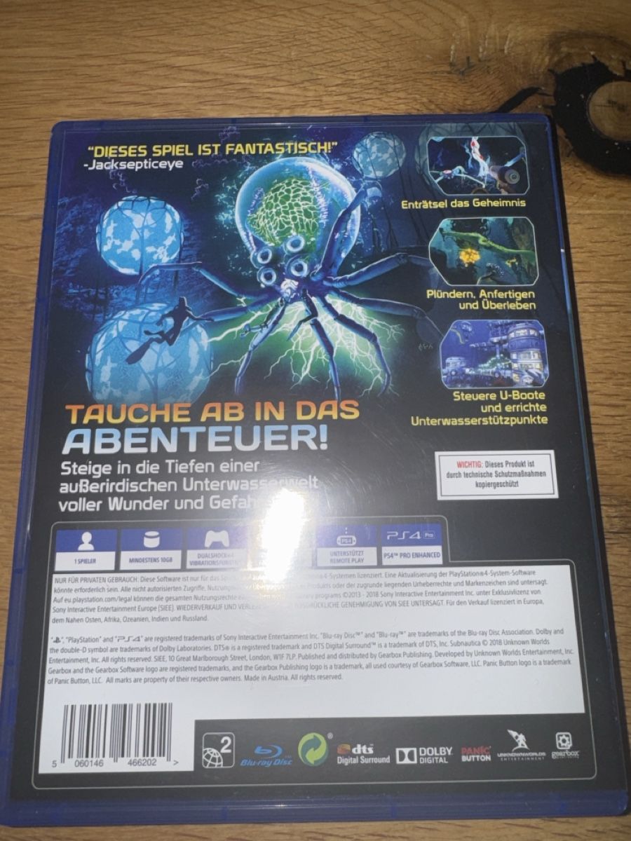 Sony Giochi: Subnautica PS4 – Usato da Laupen BE venduto da WinterSnow 1