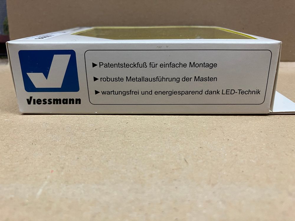 Viessmann Modelleisenbahnen: Viessmann H0 60906 Peitschenleuchte 5+1, LED – Neu (gemäss Beschreibung) aus Neuendorf von sitek071 2