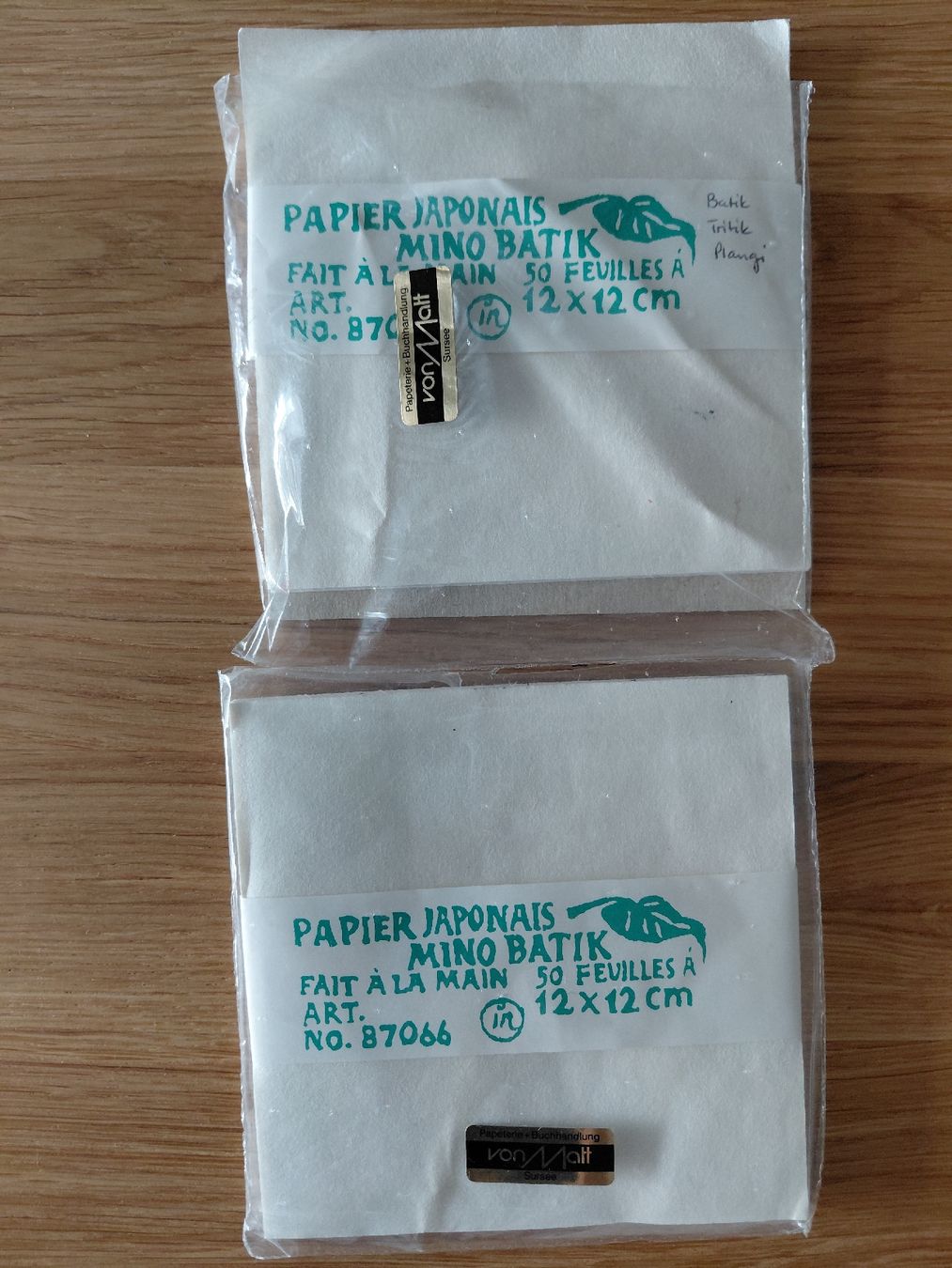 Papier: Japan Papier Mino Batik – Neuf (Voir description) à Geuensee par sonnenstunden 1