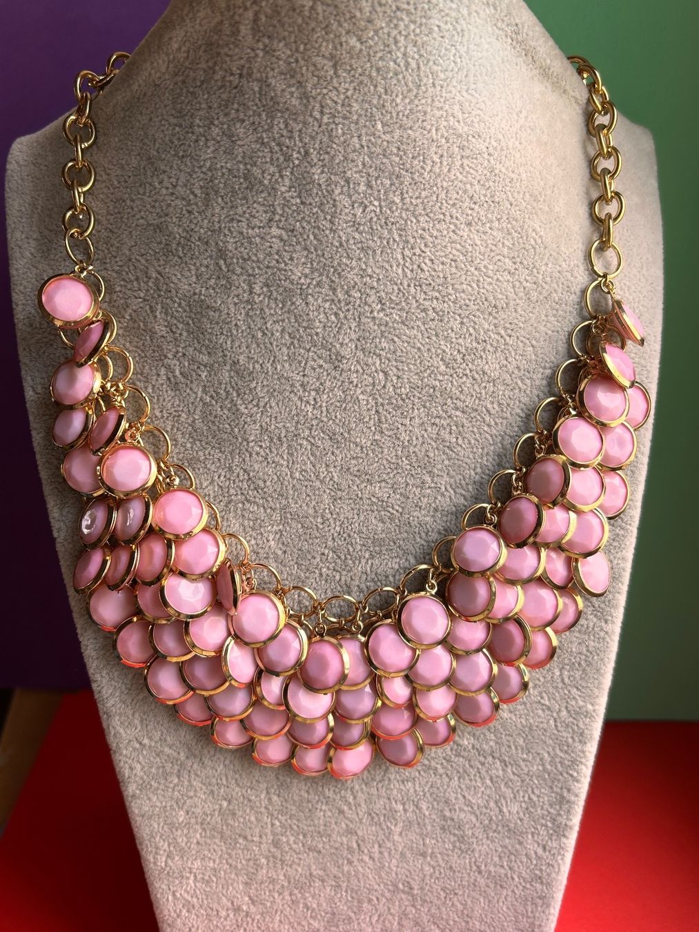 Catenine: Kette Blütenblätter rosarot – Usato da Laufen venduto da Bellebellezza 1