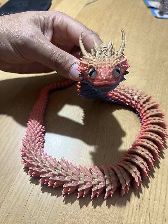 Giocattoli: 3D gedruckte Schlange  – Usato da Therwil venduto da daltay24 1