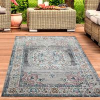 SALE 🩶 In- & Outdoor Teppich Vintage Look neu 200x280