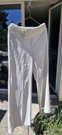Leichte Sommerhose Weiss