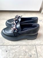 Halbschuhe Brogue Schwarz Grösse 36