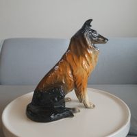 60-70er Jahren / Holland "Jema " Keramikhund Colley nr 133