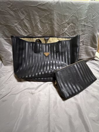 Maison Mollerus Shopper schwarz