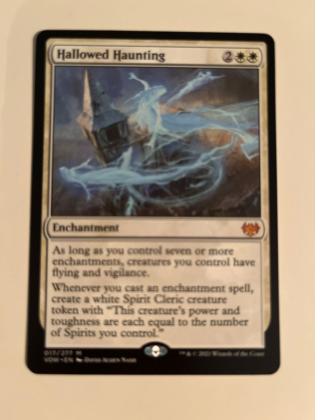 Magic The Gathering Carte collezionabili: 1 x Hallowed Haunting - Magic: The Gathering - MtG – Usato da Kriens venduto da Shadi1980