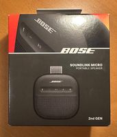 Bose Soundlink Micro 2nd Gen (ungeöffnet) in Schwarz
