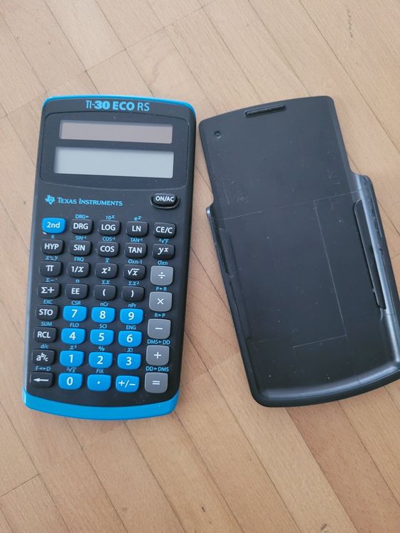CALCUSO Basic package blue with TI-30 ECO RS Calculator