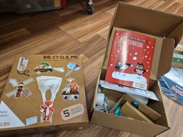 Recycle Me Bastelset & Migros Mimi's Fernrohr Basteln! B7