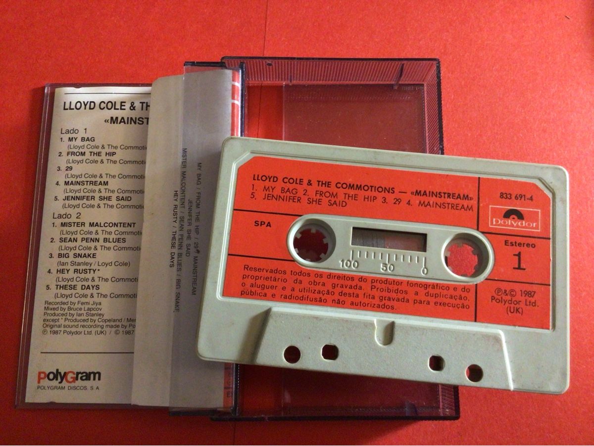 Kompaktkassetten: Lloyd Cole and the Commotions - Mainstream (MC)1987 – Gebraucht aus Steinach von Quarkie 1
