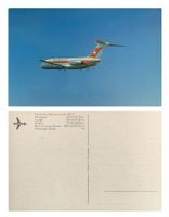 Swissair Douglas DC-9 Flugzeug Ansichtskarte