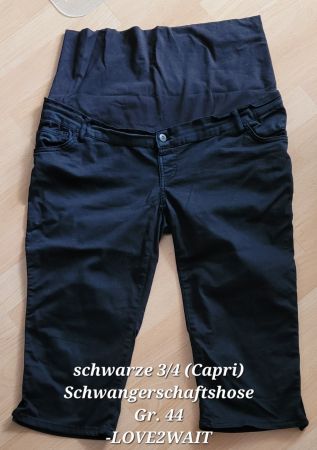 3/4-Umstandshose Gr. 44 von Love2wait