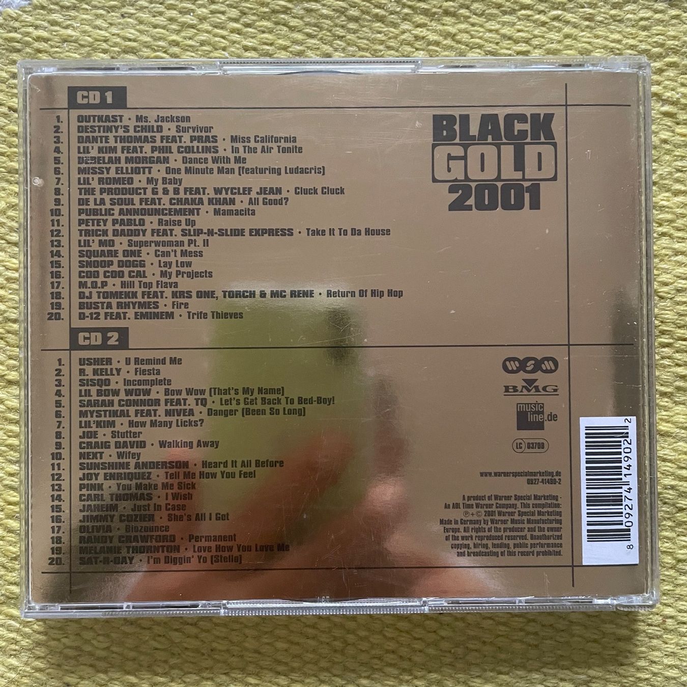 CD: BLACK GOLD-2CD BLACK GOLD2001 – Usato da Rorschacherberg venduto da CD-Roli 1