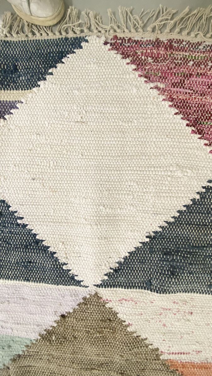 Tappeti: Wunderschöner bunter Teppich Baumwolle 160x230cm – Nuovo (secondo la descrizione) da Zürich venduto da Unique2400 4