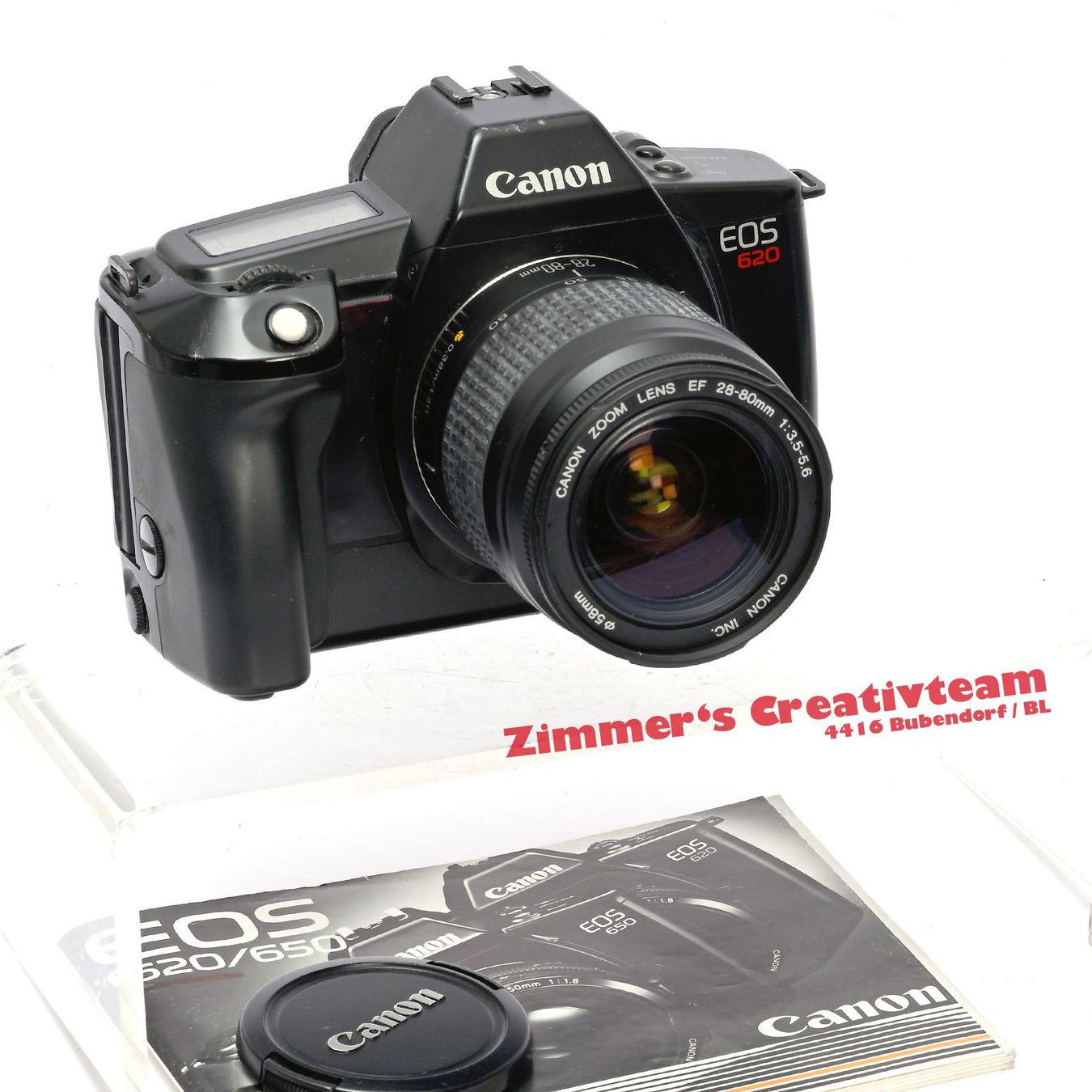 Canon Fotocamera: Canon EOS 620 mit 28-28mm Zoom + Anleitung – Usato da Bubendorf venduto da zimmers_creativteam 1