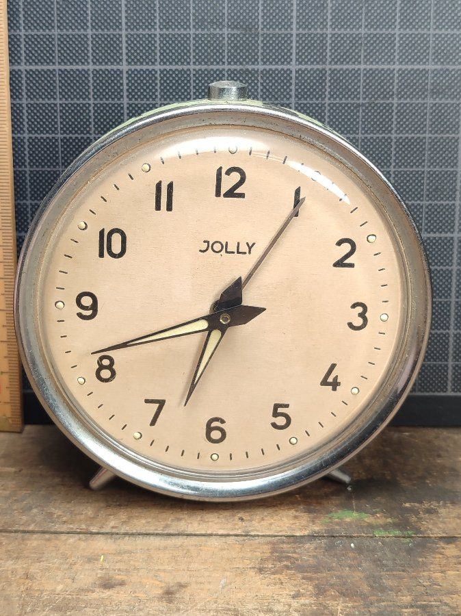 Sveglie: Wunderschöner alter Wecker JOLLY – Usato da Gelterkinden venduto da MYSTOREFORYOU4460