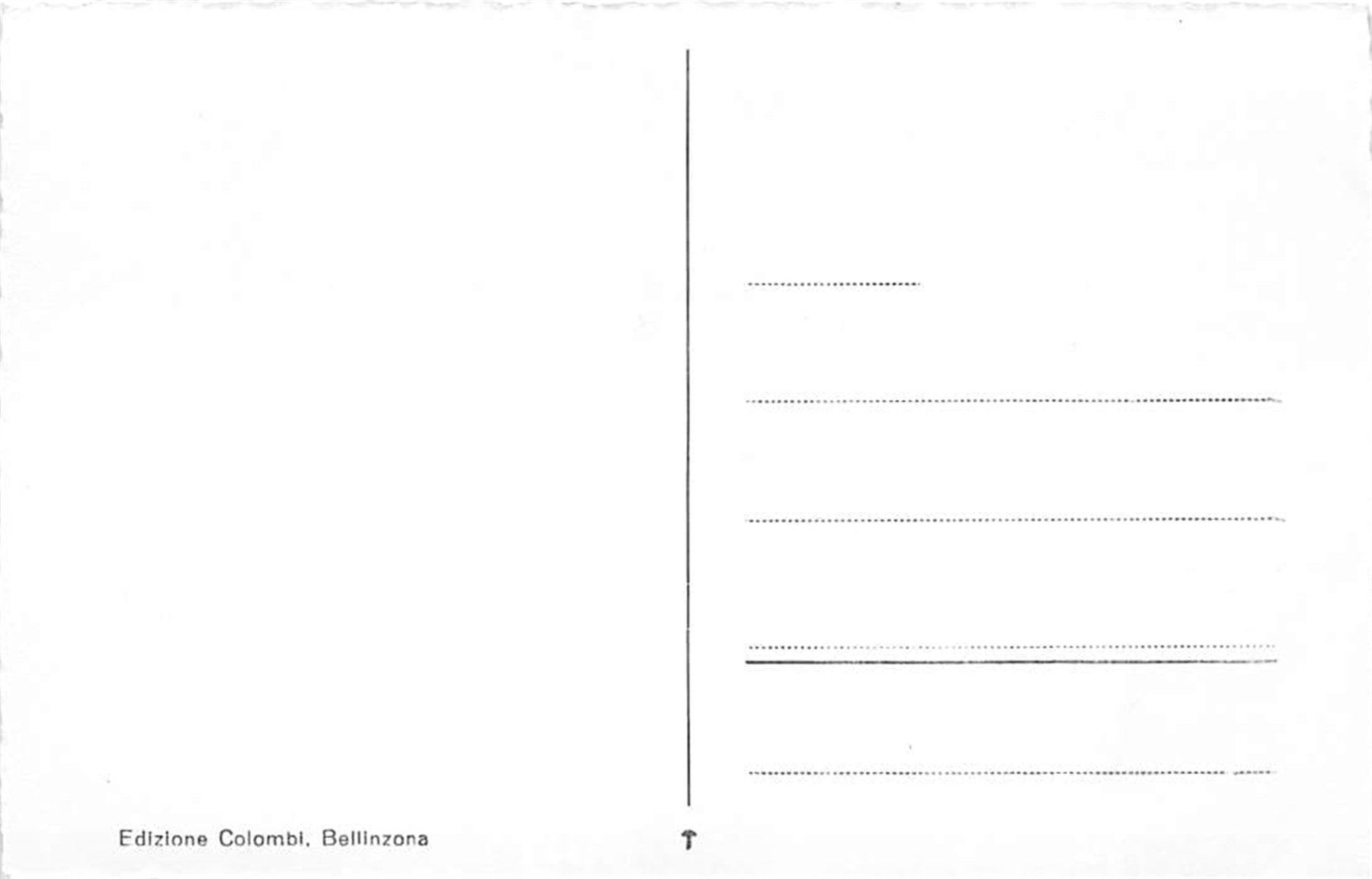 Cartoline postali: Bellinzona, Collegiata e Castelli – Usato da Ottikon b.Kemptth. venduto da Neptun1974 1