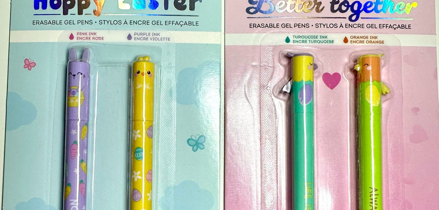 Legami Penna & Evidenziatori: 2 Sets Legami - Hoppy Easter & S. Valentin – Nuovo e nell'imballaggio originale da Bernex venduto da euma1976 2