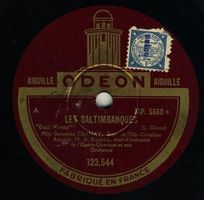 Germaine Cernay - Cloez - Saltimbanques Shellac 78 tours rpm