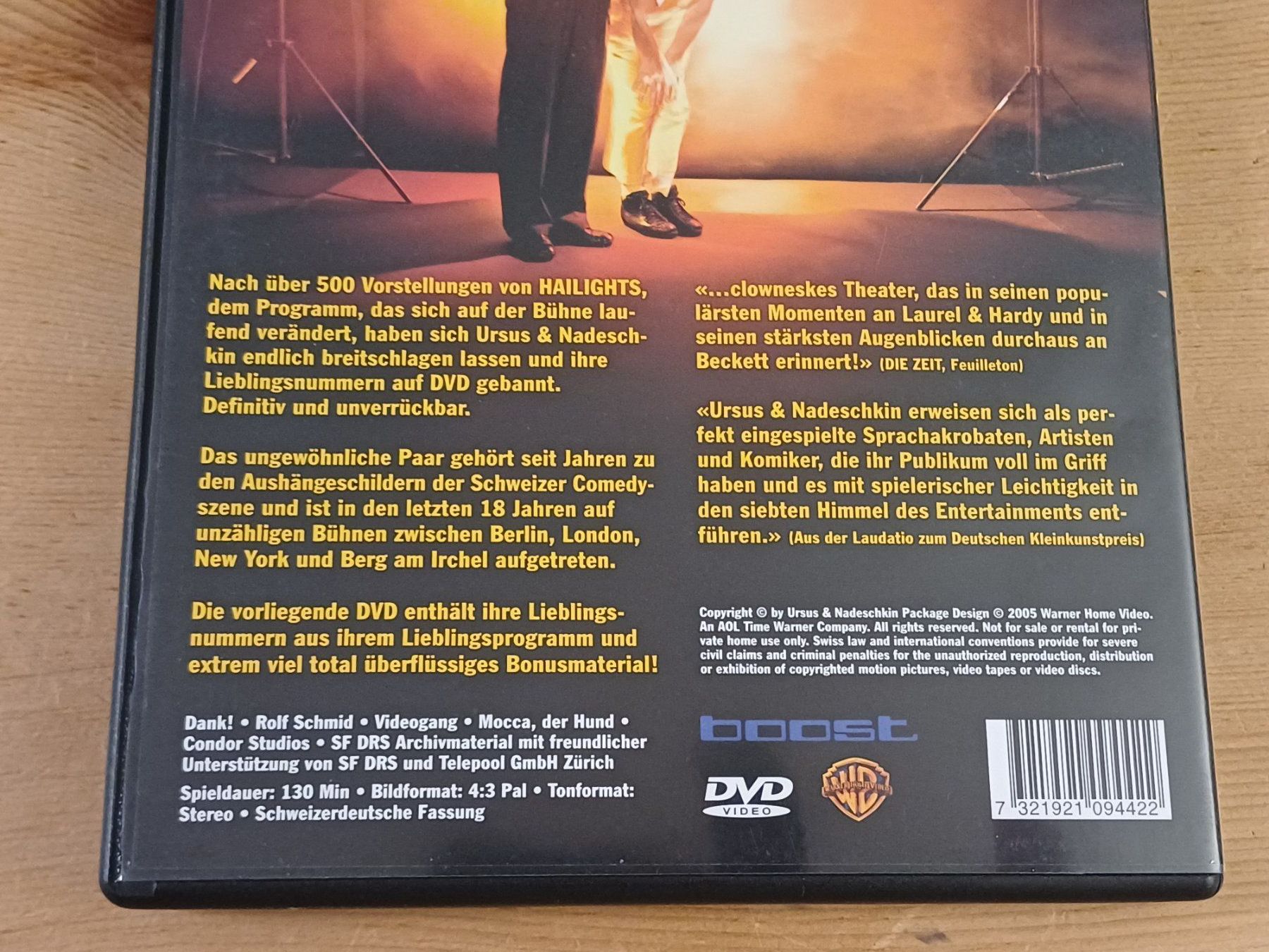 Alle DVDs: Ursus & Nadeschkin - Hailights – Gebraucht aus Jona von Rreto71 5