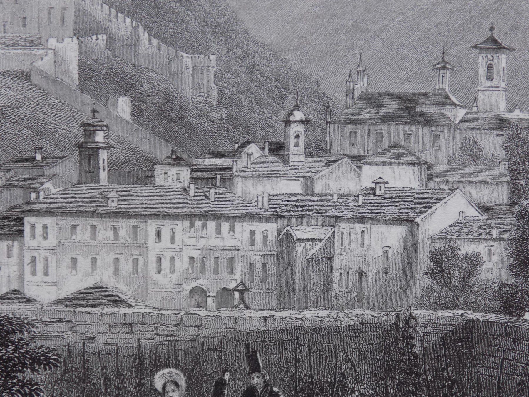Stiche: Bellinzona Ticino – Gebraucht aus Risch von Rischli15 8