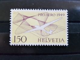 Flugpost Briefmarke postfrisch Jahrgang 1949