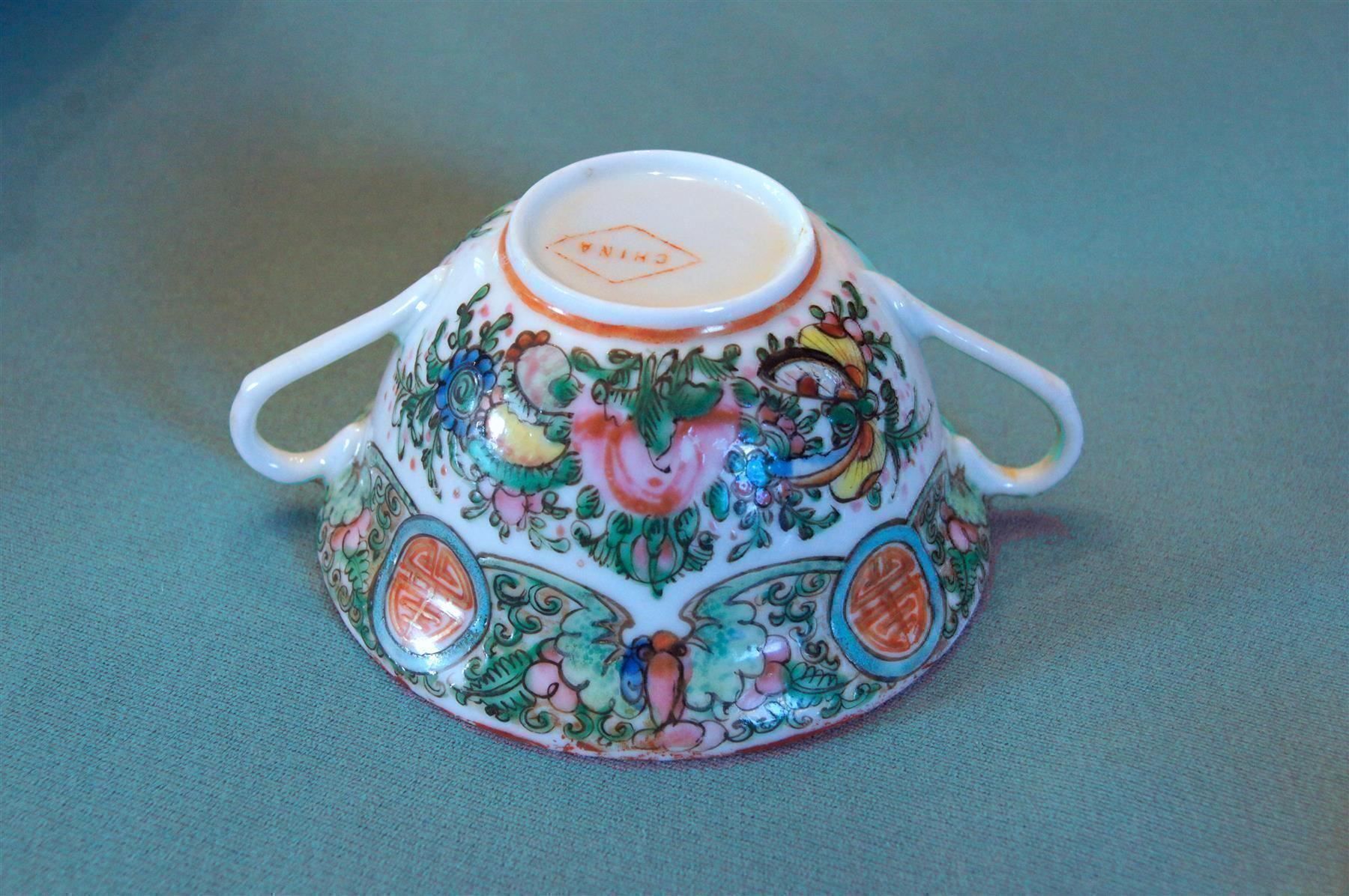 Tasses: Antike Deckeltasse im Guangzou-Stil – D'occasion à Geroldswil par ARTEFACTO 2