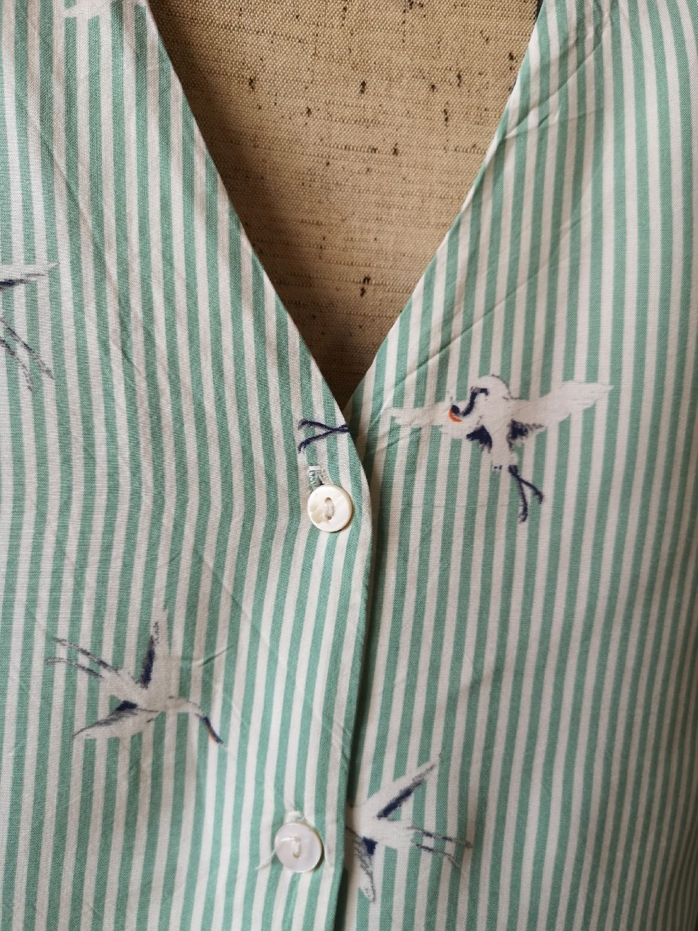 Tops: Haut rayé et léger, 100% viscose – Neu (gemäss Beschreibung) aus Fresens von nat_n8xd 3