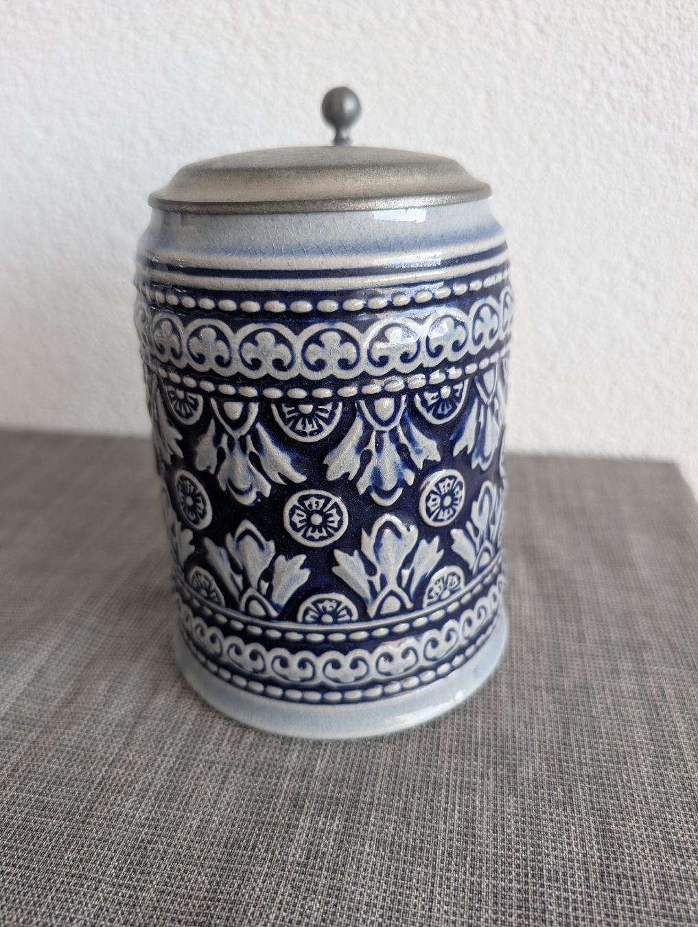 Bicchieri: Marzi & Remy Bierkrug mit Zinndeckel – Usato da Bern venduto da ari_66yc