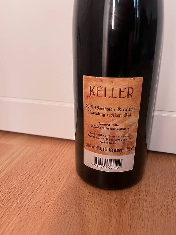 Vino: Keller Kirchspiel 2015 – Usato da Zürich venduto da dav_m9zc 1