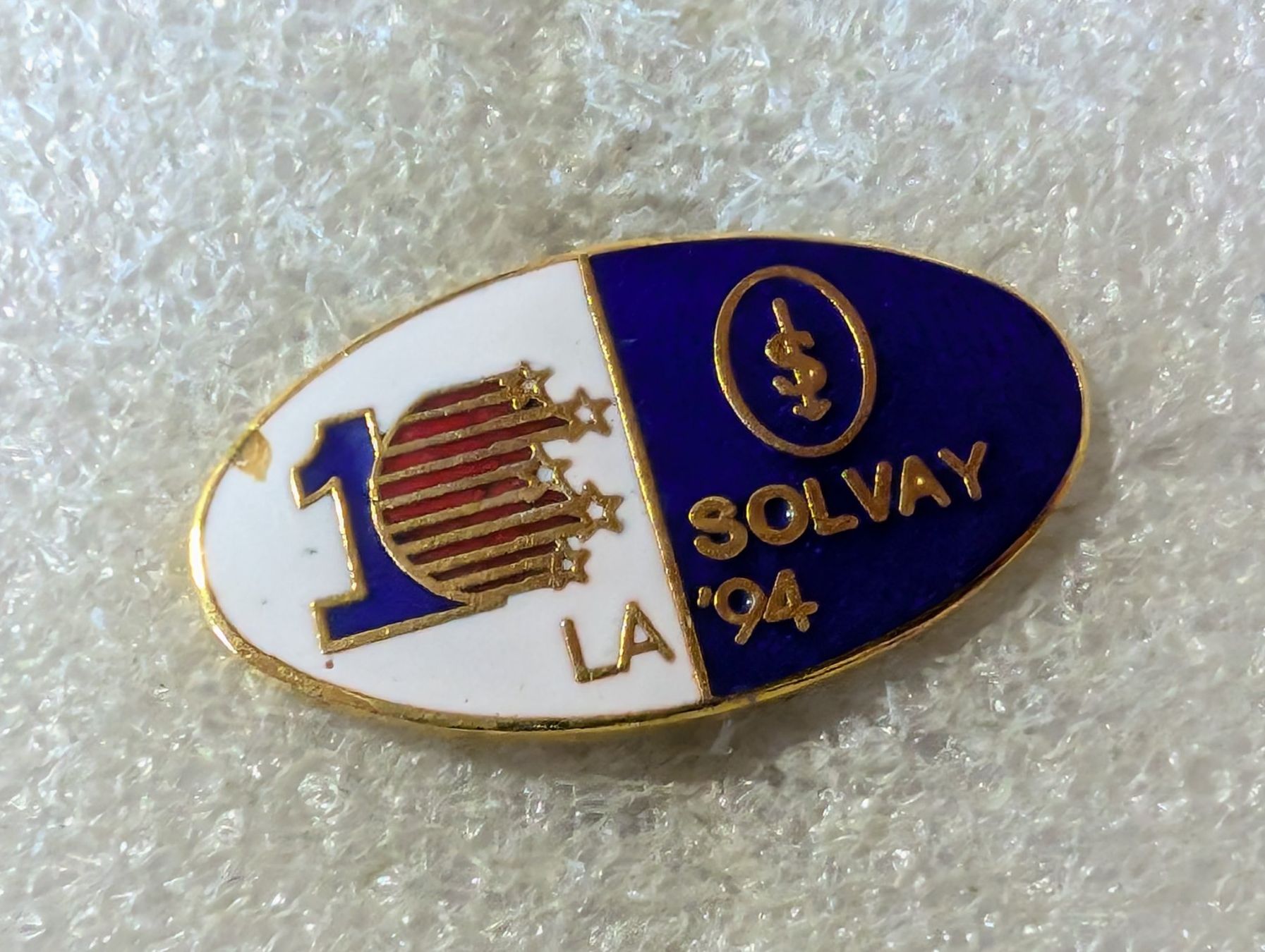 Placchette & Badge: Ansteckpin 173: Solway – Usato da Oppligen venduto da Pin-Fall-Shop
