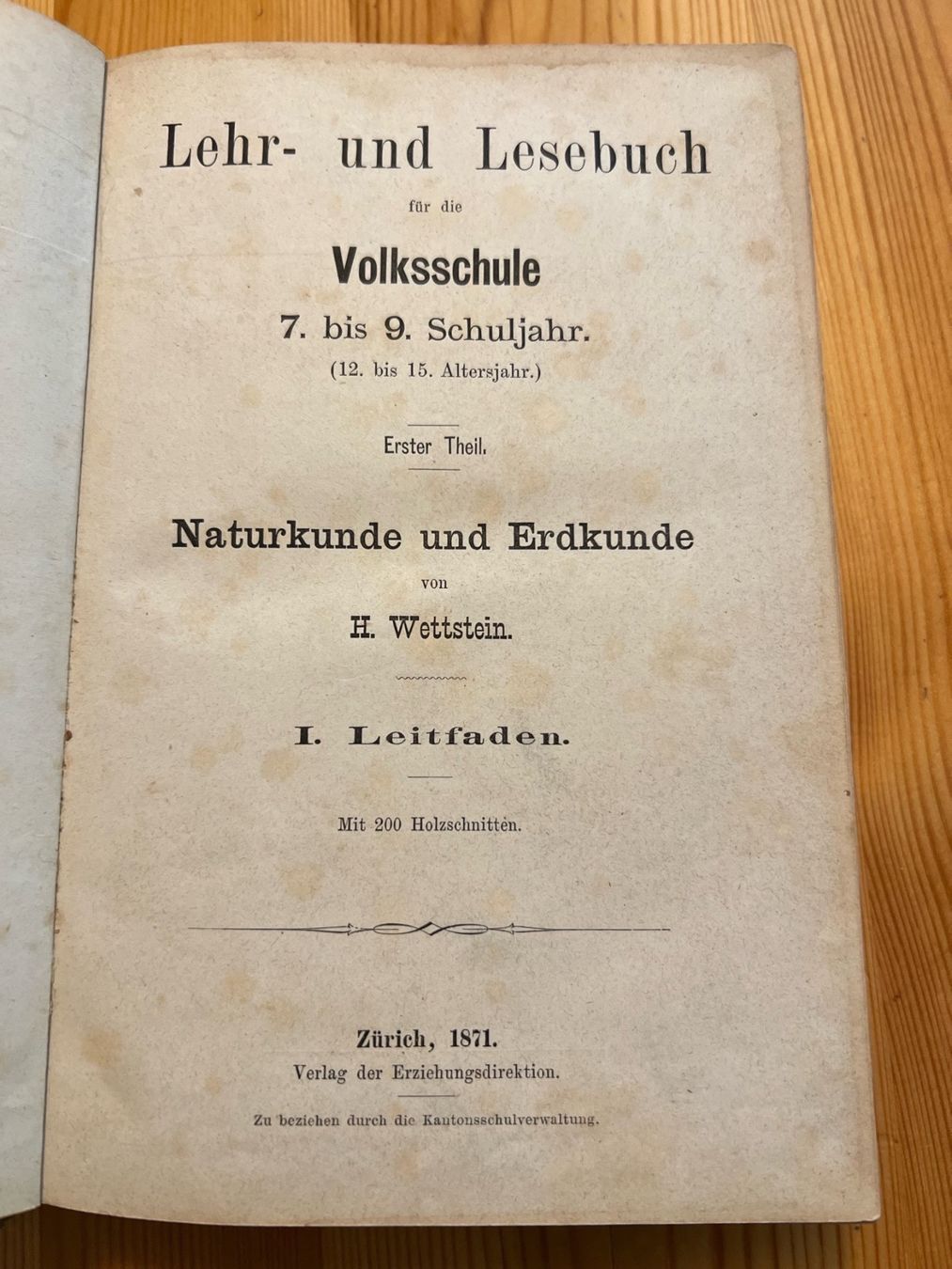 Libri: antik Volksschule 1871 – Usato da Degersheim venduto da Rrimi 2