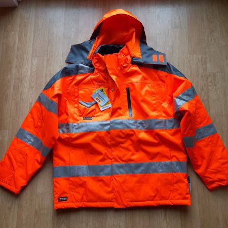 Arbeitsjacke Winter COFRA Reflex NEU, Gr.48, orange, Nr. 154